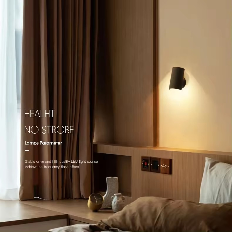 Modern LED Wall Sconce for Stylish Bedroom Illumination