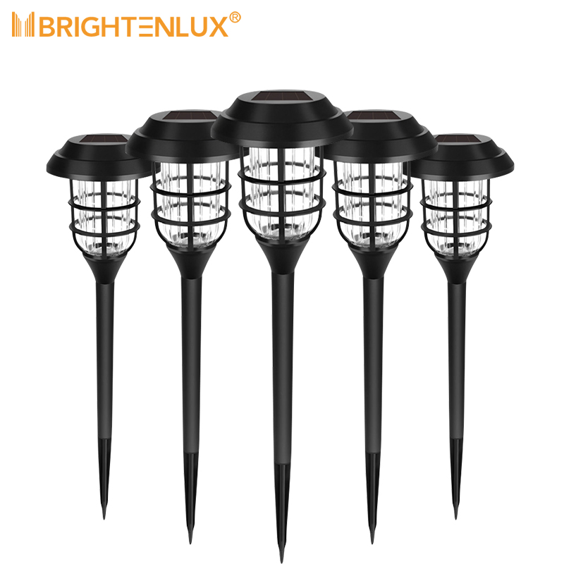 Brightenlux Factory Supply Garden Decoration Solar Powered LED Lawn Lamps Outdoor Lighting IP65 Waterproof for Yard