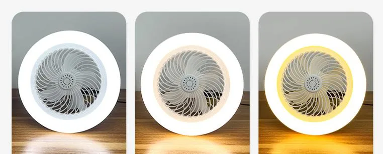 Minimalist Fan Light