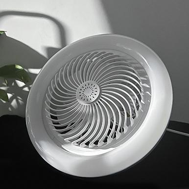 Dimmable Modern Minimalist Small LED Bulb Fan Light