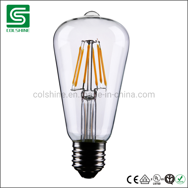 E26 E27 LED Filament Edison Screw Bulb Vintage LED Glass Light