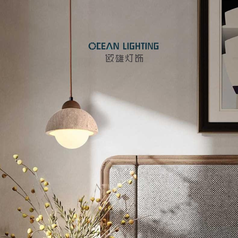 New Design Stone Chandelier Modern Style Home Decor Indoor Pendant Lighting