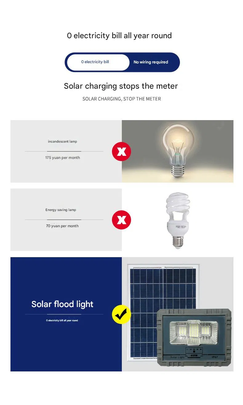 Solar Powered Flood Light 6
