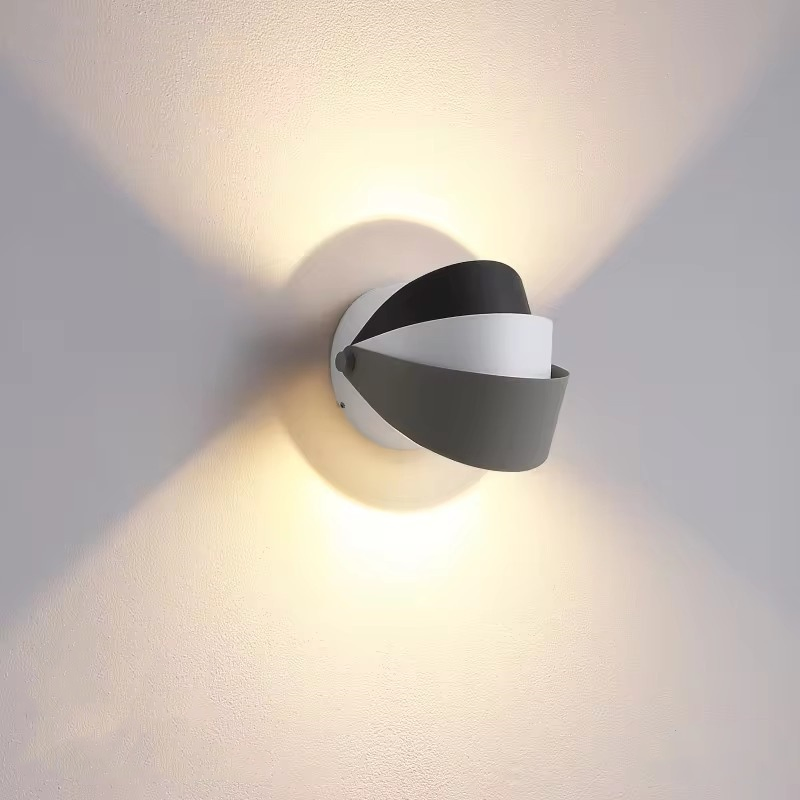 Modern Adjustable LED Wall Sconce for Indoor and Outdoor Use