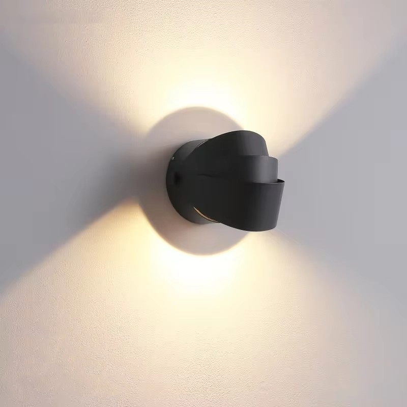 Modern Adjustable LED Wall Sconce for Indoor and Outdoor Use