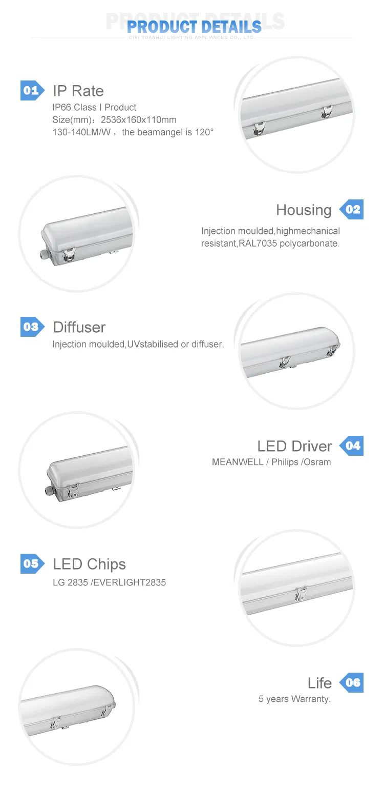 Vapor-Proof Lighting