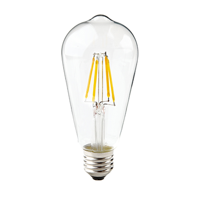Vintage Light St64 Edison LED Filament Bulbs 220-240V 4W 450lm E27 Home Lighting LED Filament Bulb