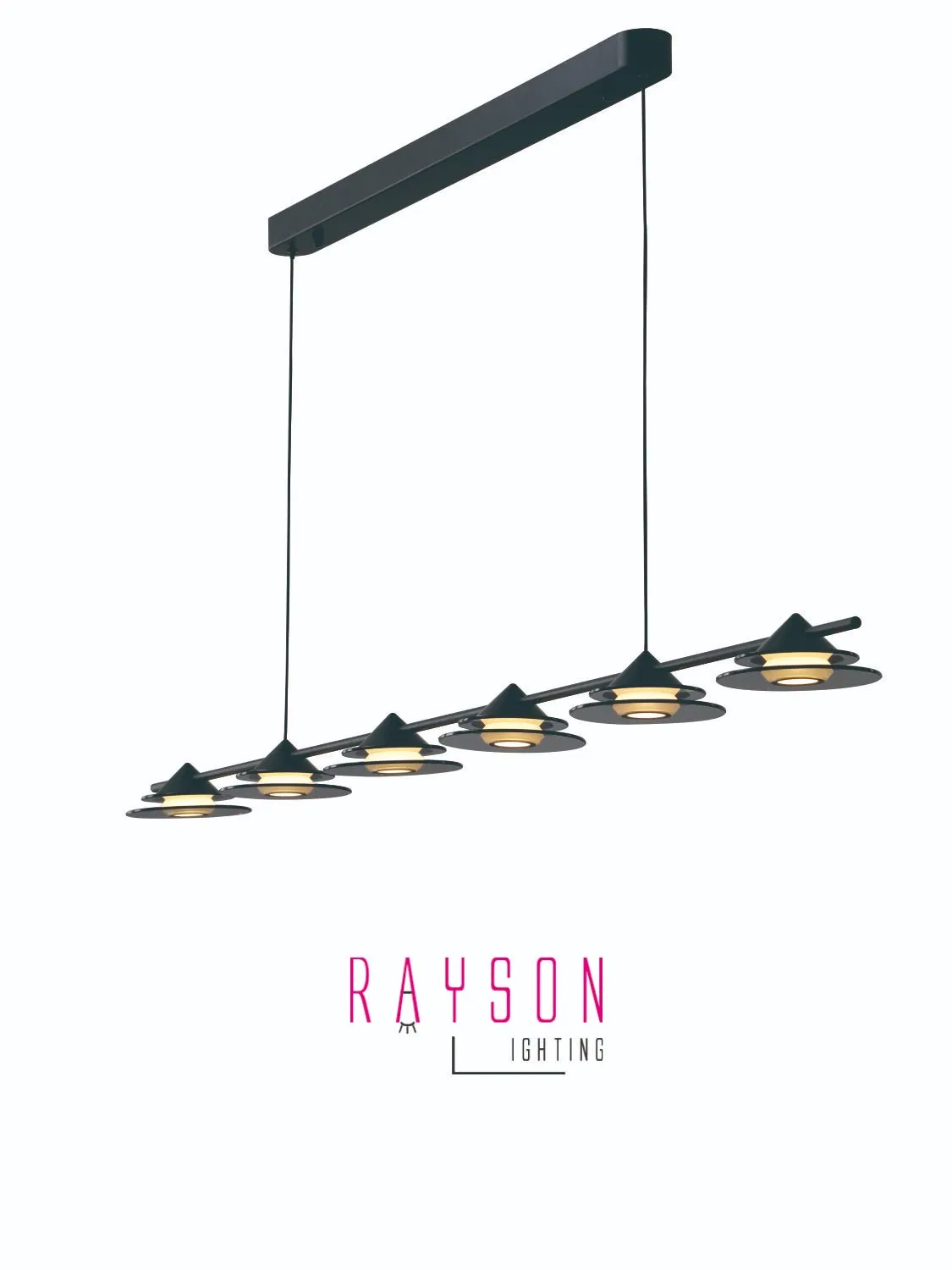 Luxury Decorative Glass Pendant Lamp Indoor CCT LED Creative Chandelier Living Room Lighting (1151)