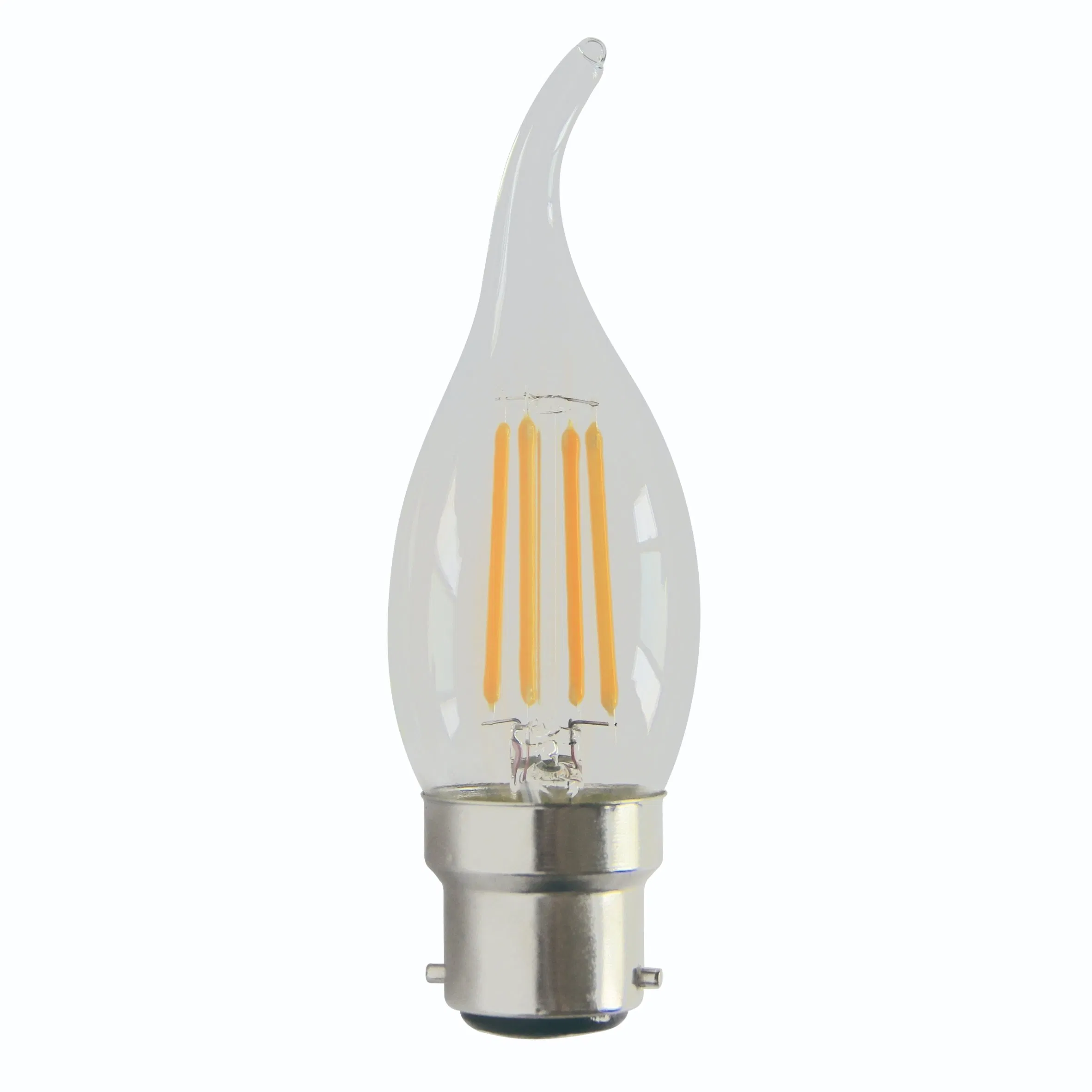 Chandelier Light Source C35A Filament Bulbs Gold E27 E14 2W 4W 6W 200lm 400lm 600lm