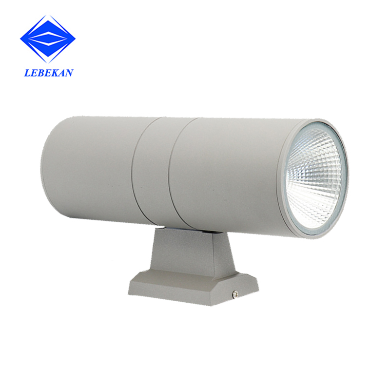 Modern 20W LED Outdoor Wall Sconce IP65 Waterproof up/Down Lighting Aluminum Housing CE/RoHS Certified for Garden Villa Corridor