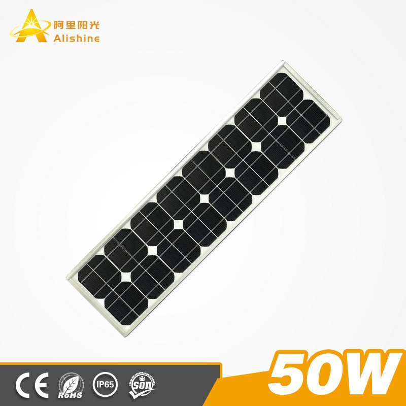 50W Project Road Application Solar Panel Solar Powered Outdoor Lighting