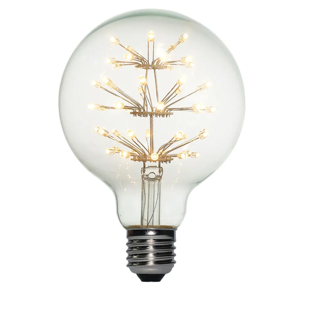 6.5W Smart LED Globe Bulb Edison Dimmable Vintage Style Warm Filament