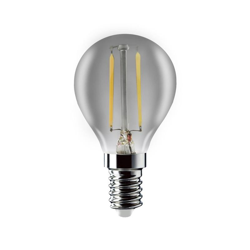 Vintage Glass Cover Globe Shape 2W 4W 6W E12 E14 E27 Edison Filament Bulb LED Light