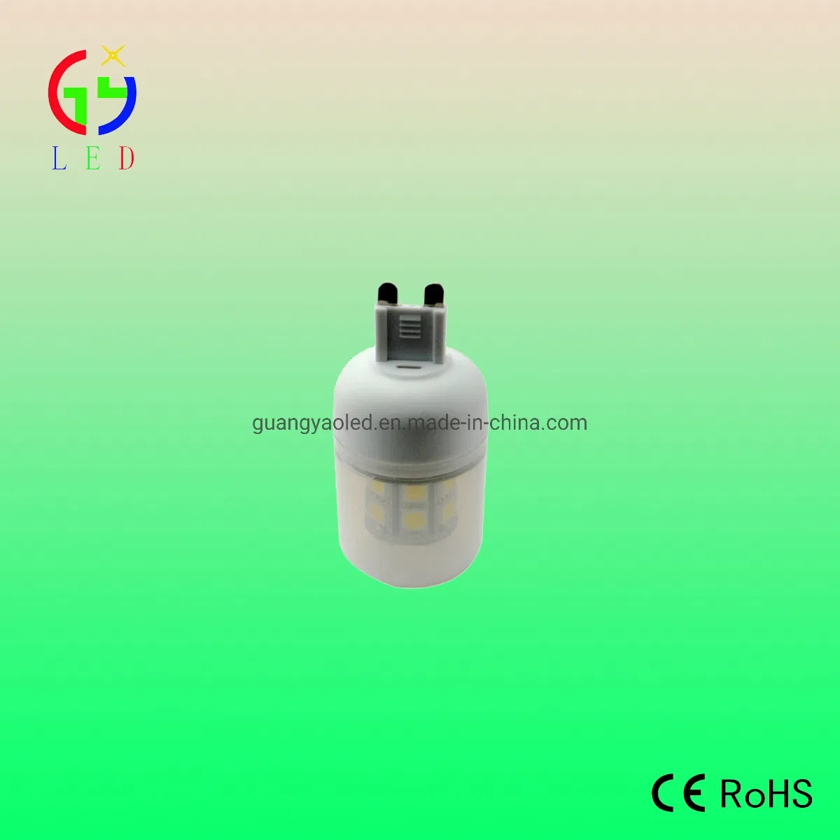 Cheapest LED G9 18SMD 5050 Insert Lamps, LED G9 Light Bulb in Translucent Cover, LED G9 Bulbs for Indoor Crystal Chandelier Lights