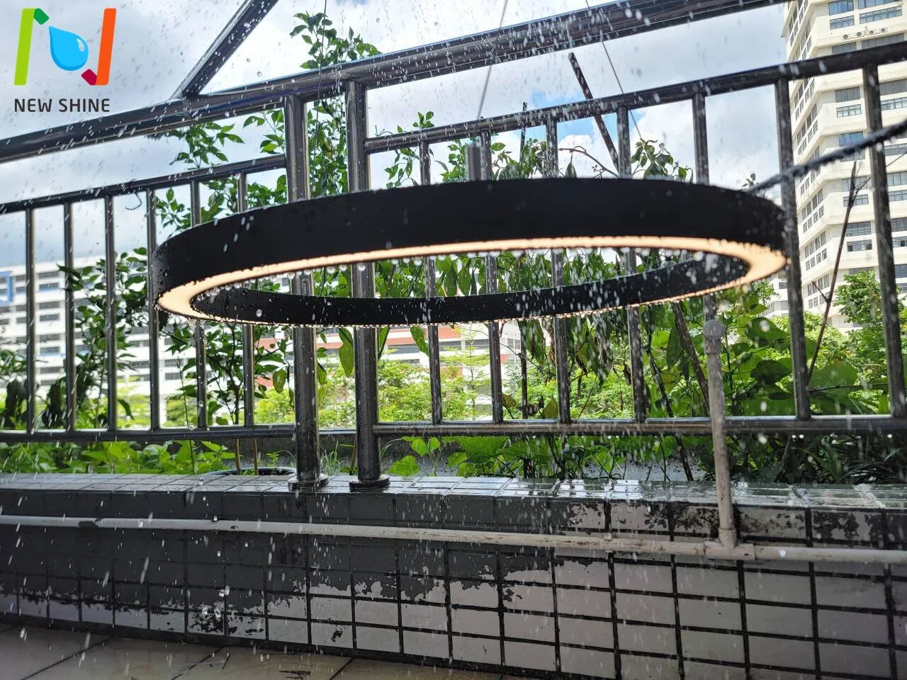 Modern Round Outdoor Lighting 2FT LED Ceiling Lamp Lights Lighting Fixtures for Park