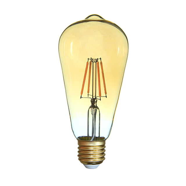 Vintage Light St64 Edison LED Filament Bulbs 220-240V 4W 450lm E27 Home Lighting LED Filament Bulb