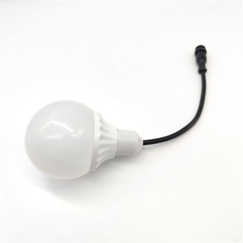 Dimmable LED Bulbs Color Decorative Changing Light Bulb RGB LED Light Bulb DMX 512 LED