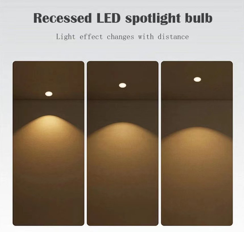 Energy-Efficient Modern GU10 LED Bulbs for Home Lighting