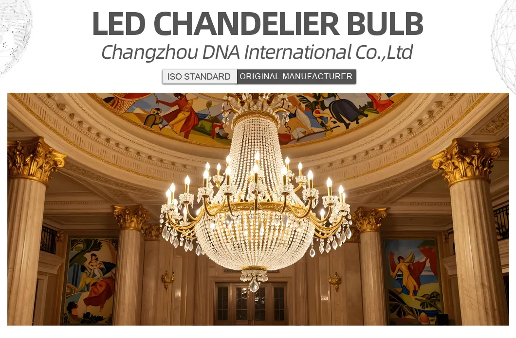 LED Chandelier Light Bulb