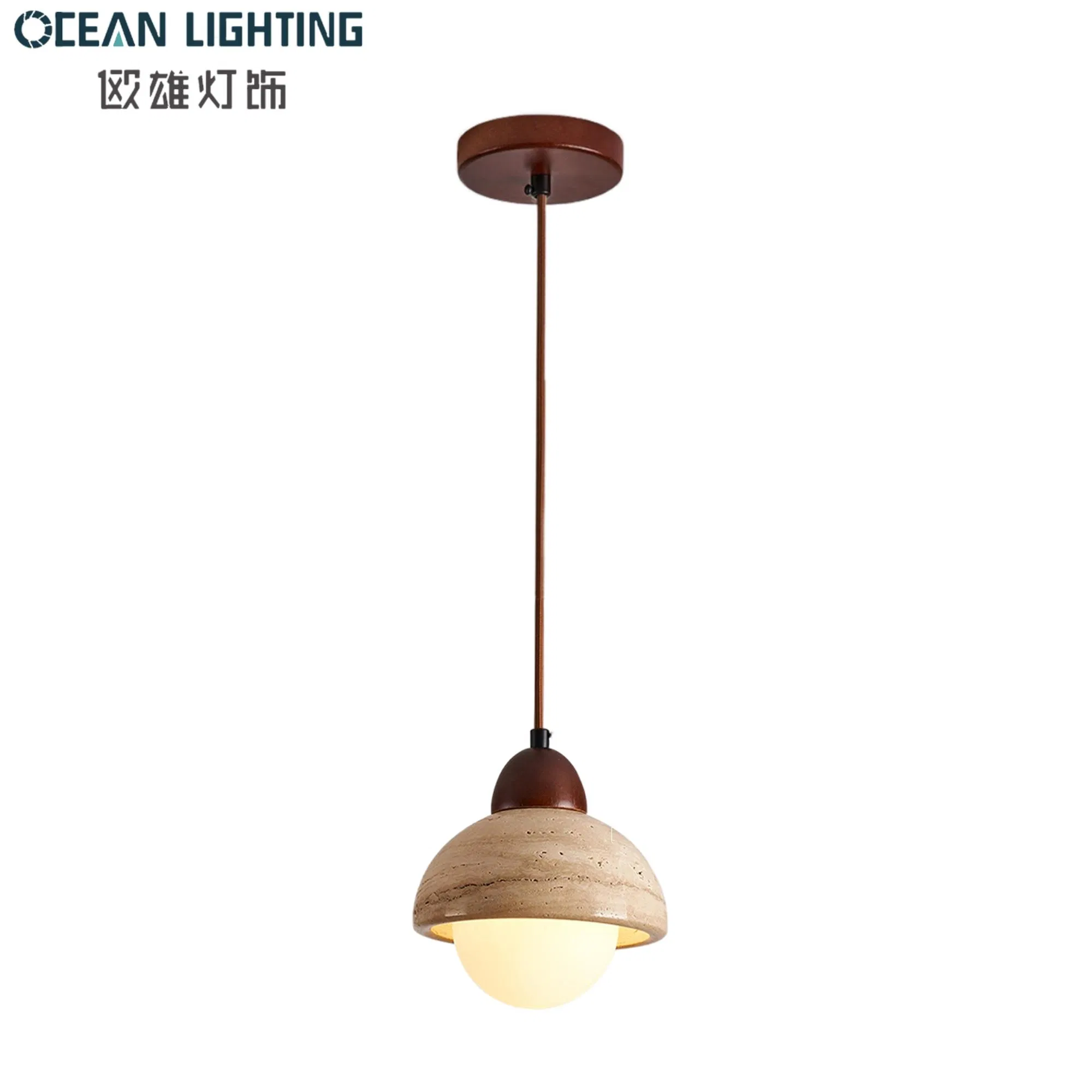 New Design Stone Chandelier Modern Style Home Decor Indoor Pendant Lighting