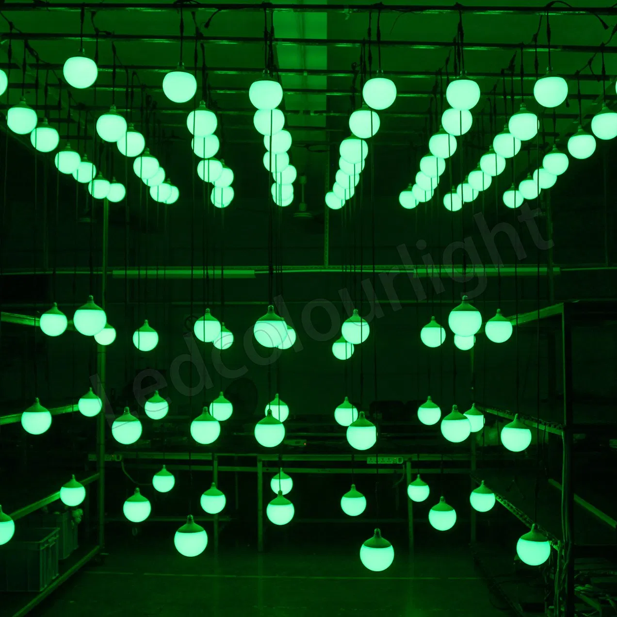 IP65 Outdoor 24V DMX Pixel Light Bulb RGB Color Changing LED Bulbs