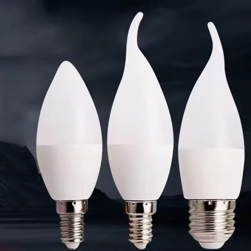 LED Dimmable Smart Light Bulb Energy Saving Lighting Home Lamp C37 3W 5W 7W 9W Candle SMD Bulb
