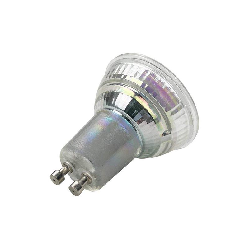 Dimmable GU10 LED Spotlight Bulb Light Fixture Class C High-Efficiency Glass Body