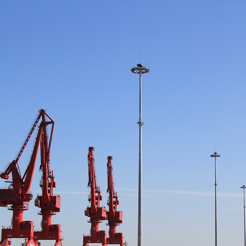 High Quality Reliable Industrial Customized High Mast Pole Lighting