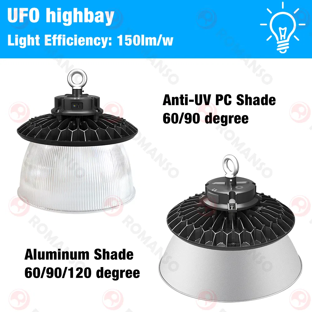 IP65 Industrial 60W 80W 100W 150W LED High Bay Lighting