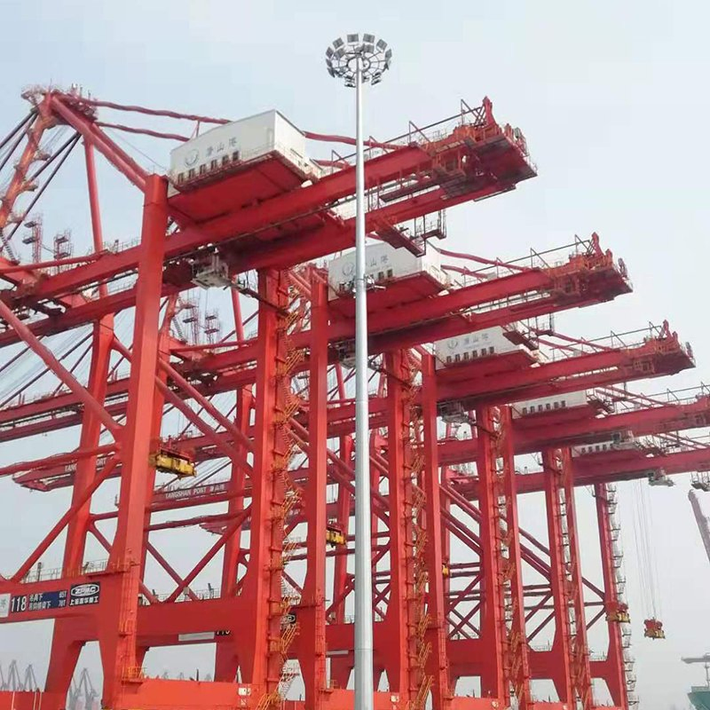 High Quality Reliable Industrial Customized High Mast Pole Lighting