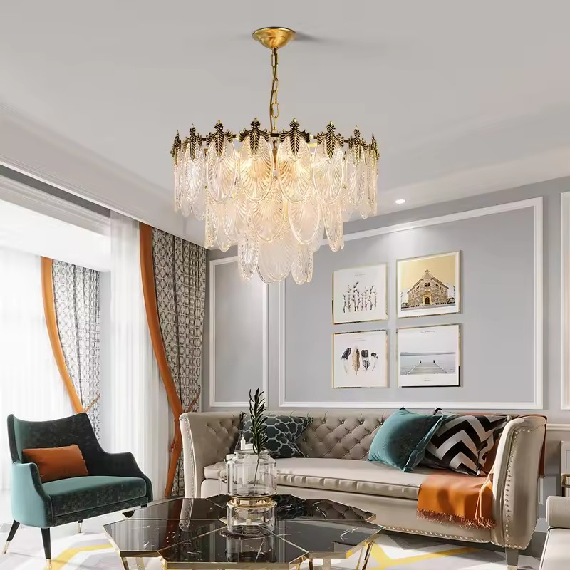 Pendant Lights Lighting Bedroom Dining Room Ceiling Luxury LED Glass Modern Crystal Chandeliers
