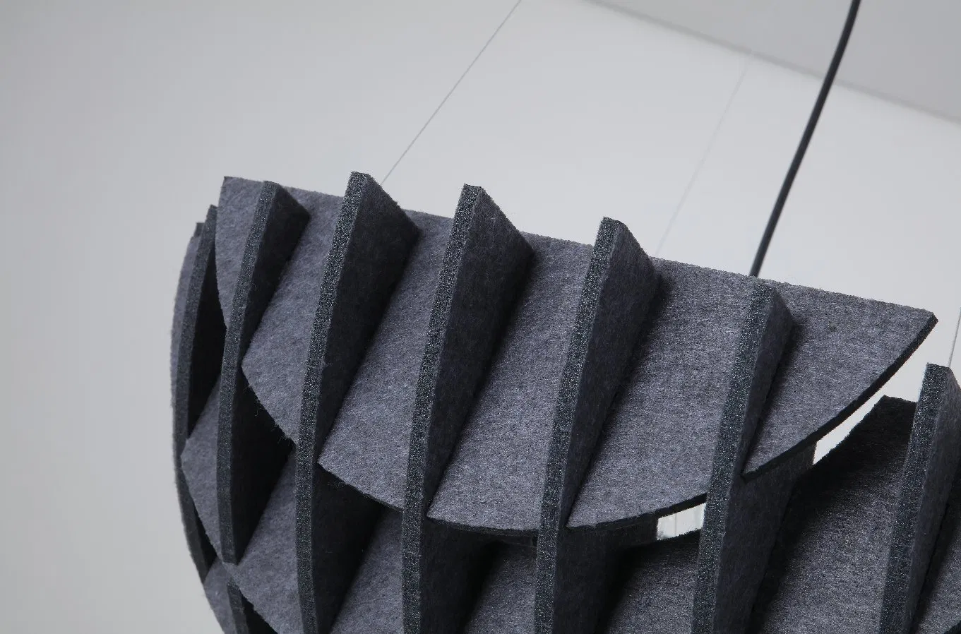 New Design Pet Felt Shades Modern Light Pendent Lamp Vintage Farmhouse Pendant Lighting