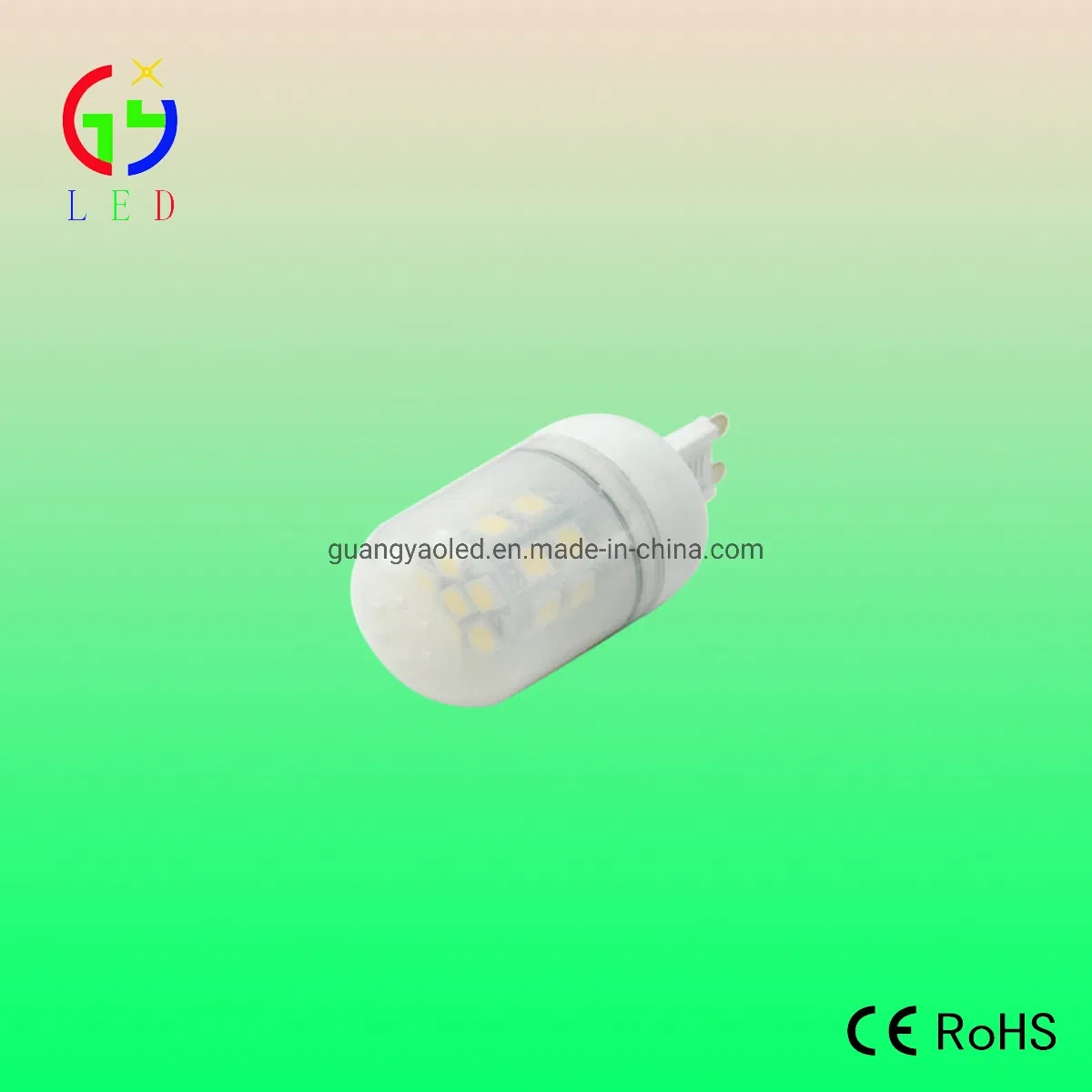 Cheapest LED G9 18SMD 5050 Insert Lamps, LED G9 Light Bulb in Translucent Cover, LED G9 Bulbs for Indoor Crystal Chandelier Lights