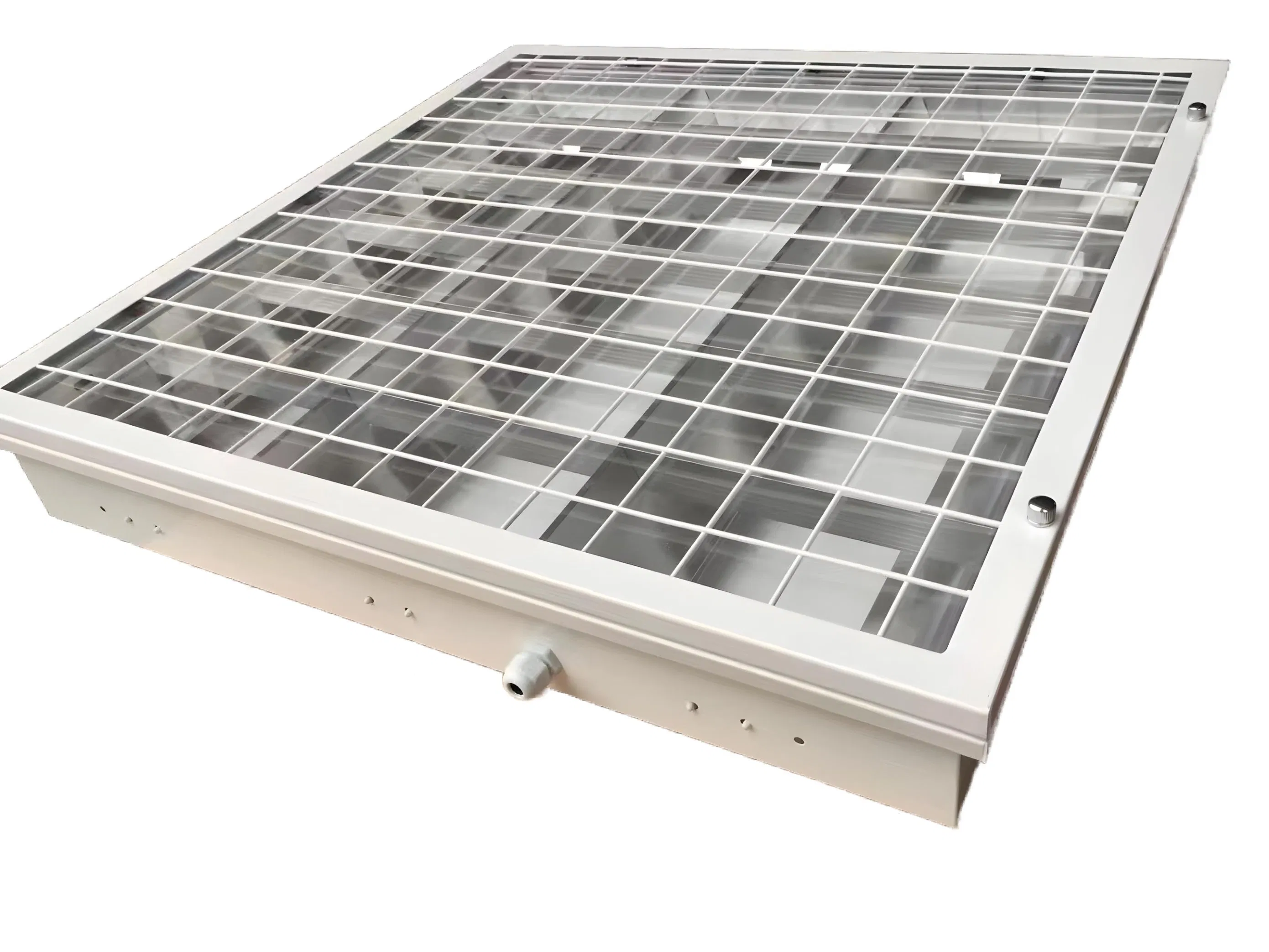Best Seller T8 72W Fluorescent Lighting 1200X600mm 2X4' Grid Louver 3X40W Ceiling Pendant Lamp Fixture for Classroom