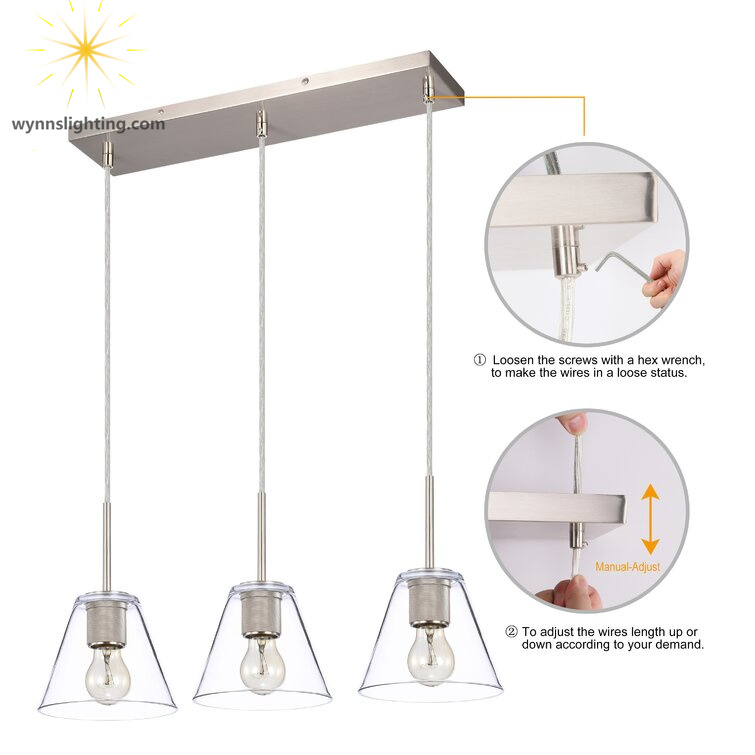 Pendant Light Modern Decorative Suspended LED Chandeliers Ceiling Lamp for Home Commercial Lighting