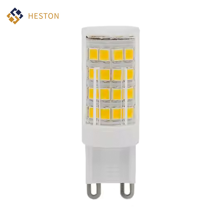 LED Corn Bulb AC220V G9 3W 6000K Ceramic COB Energy Saving Light SMD2835 for Home Chandelier Lighting