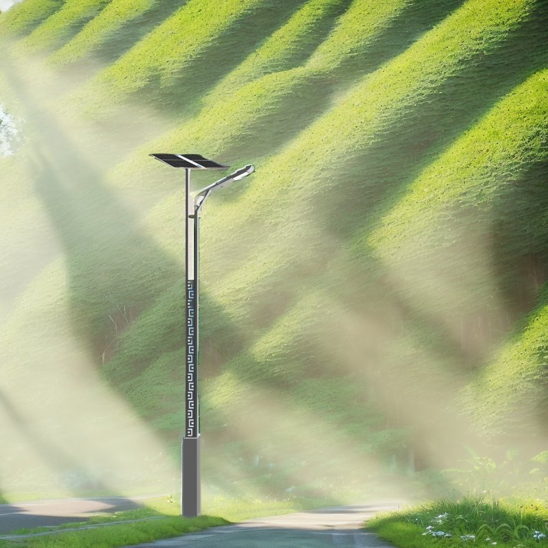 60W Energy Efficient Solar Street Lighting for Outdoor Garden