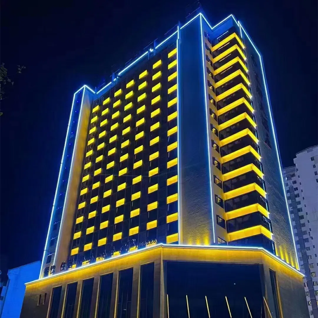 Commercial Grazing Architectural Outline Wall Wash Lighting