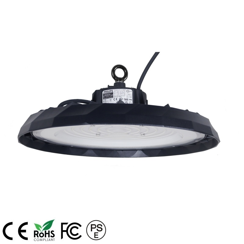 150W UFO LED High Bay 150lm/W Industrial High Bay Lighting Fixtures