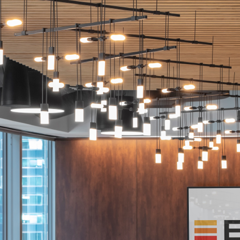 LED Magnetic Modular Combination Profile Light Rod Cable Decorative Hanging Lighting