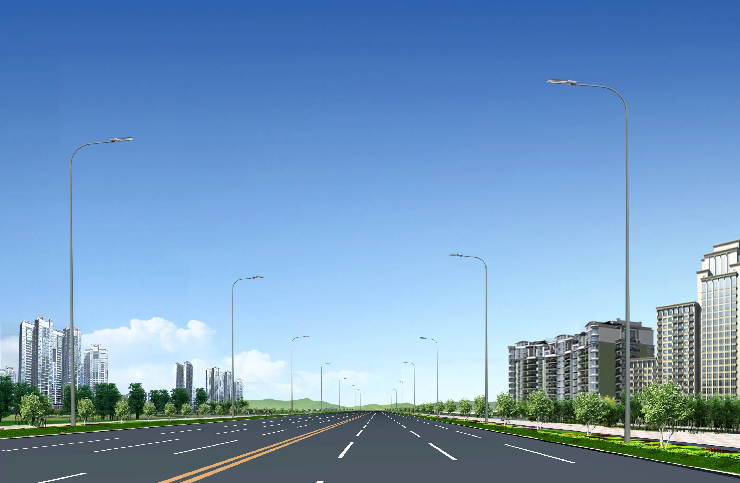 Energy Efficient Urban Road Lighting