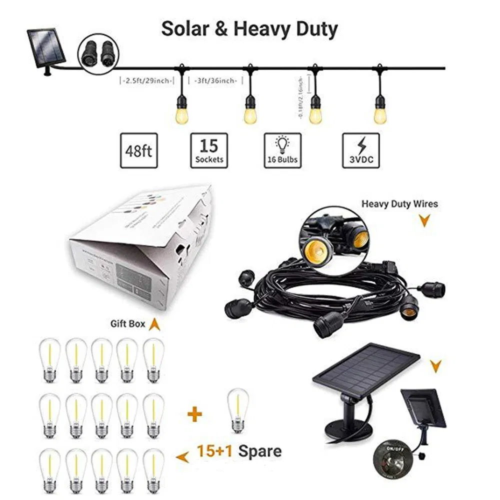 Solar String Lights Application