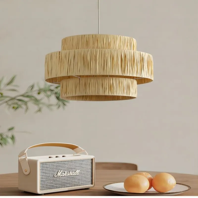 Rattan Chandelier View 1