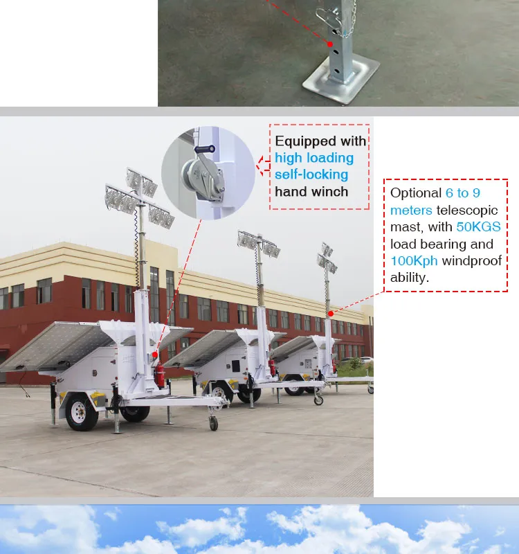 Mobile LED Light Tower 3