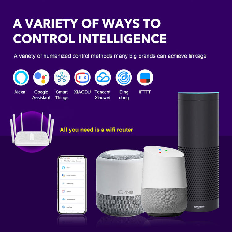 Fxpot New Design WiFi Connect Tuya Smart Bulb Light RGB Dimming B22 E26 E27 10W LED Smart Bulb