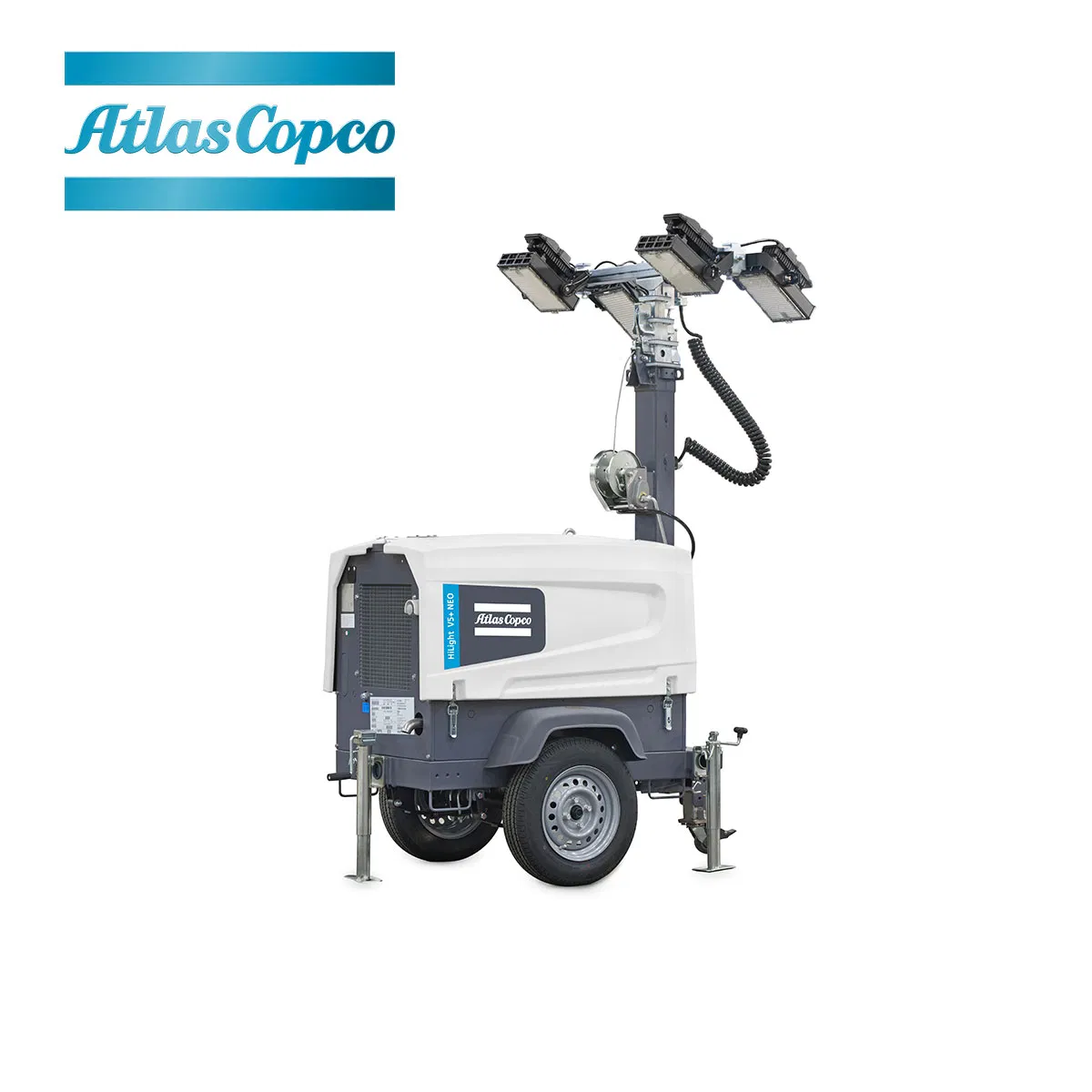 Atlas Eco-Friendly Ms4 Solar-Powered Lighting Truck with Strong Charging Capacity