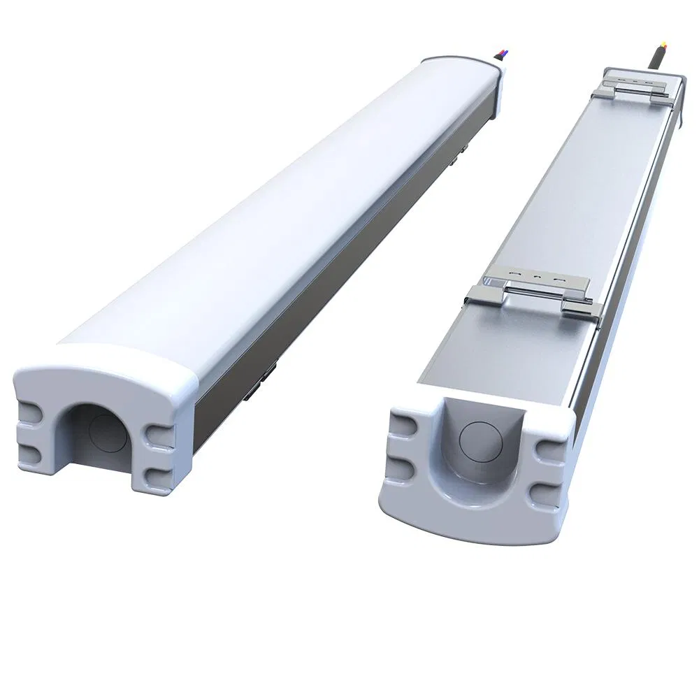 Industrial-Grade Car Park IP66 Light Fixture with Dimmable and Emergency LED Features