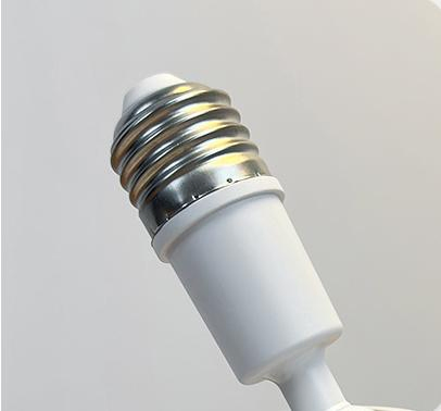 Dimmable Modern Minimalist Small LED Bulb Fan Light