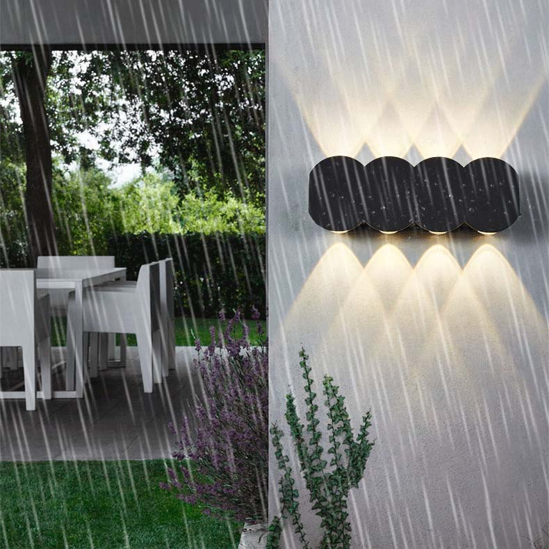 Elegant Waterproof LED Wall Sconce for Outdoor Modern Decor