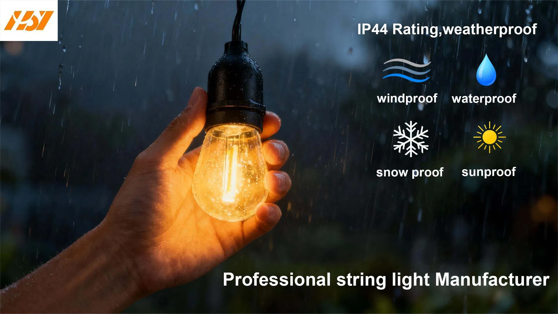 Durable LED Outdoor String Light